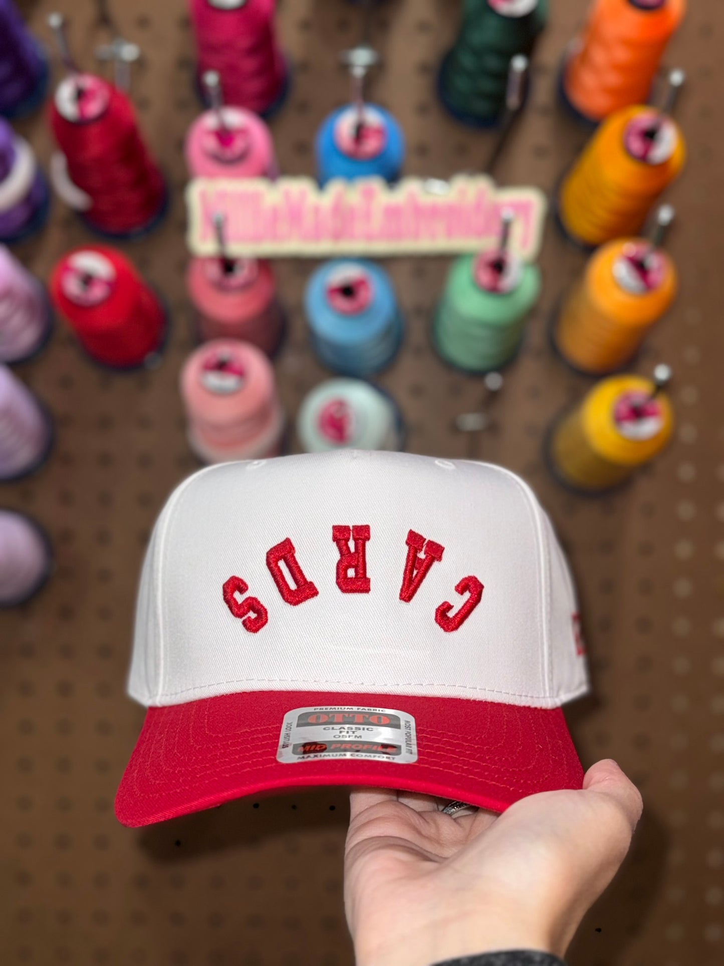 5 Panel Trucker Hat WITH Puff