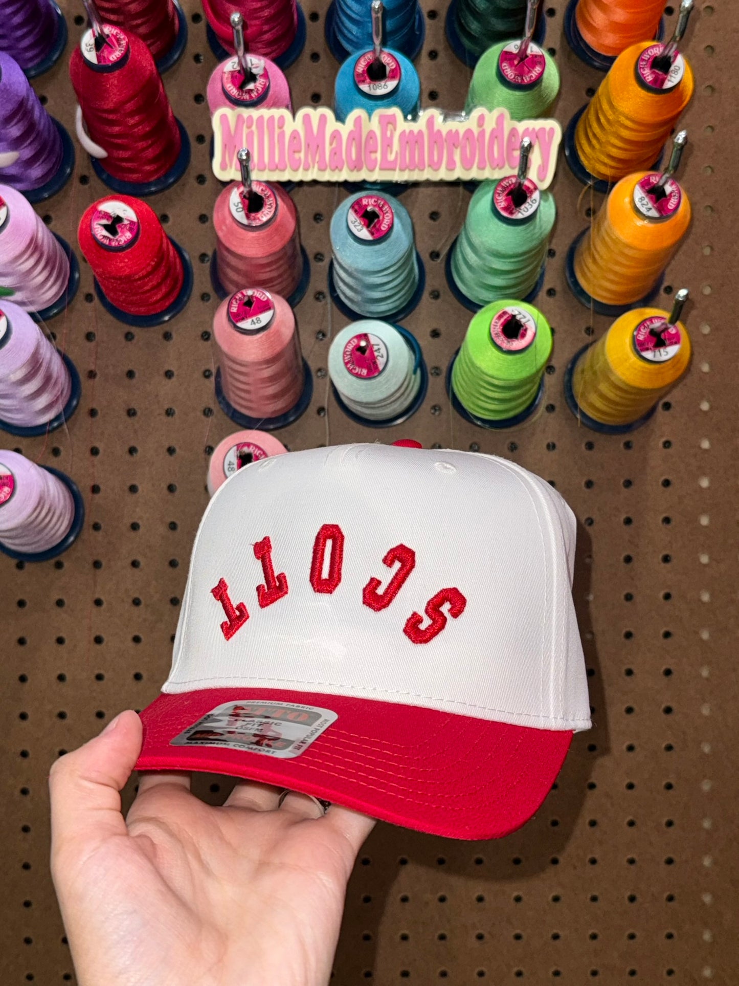 5 Panel Trucker Hat WITH Puff