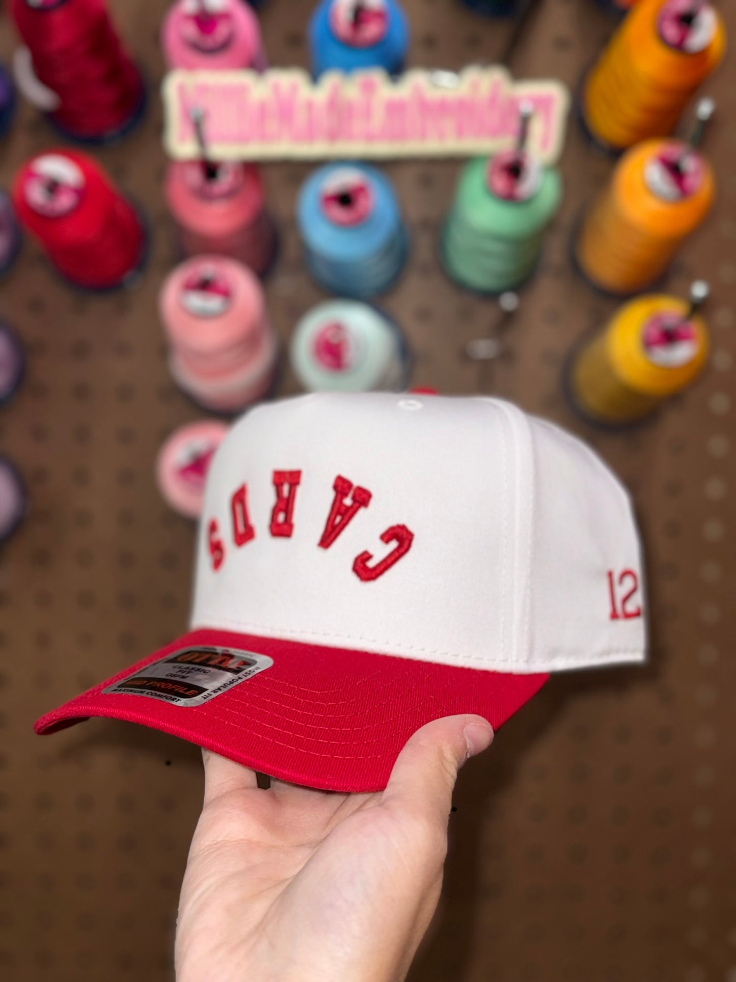 5 Panel Trucker Hat WITH Puff