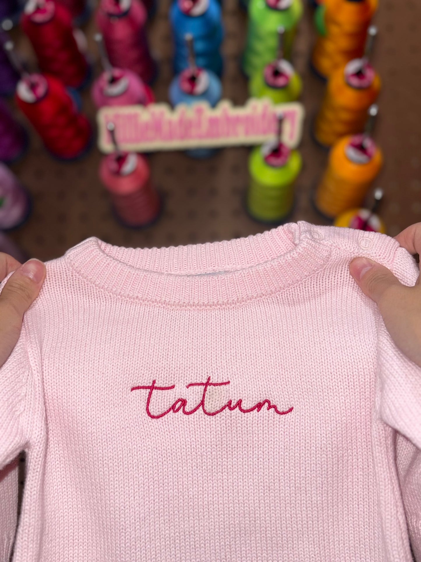 Knit Romper with Ruffle